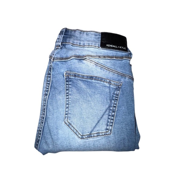 Kendall & Kylie Denim - Kendall & Kylie Jenner High Rise Stretch Denim Raw Hem Jeans Sz Womens 5/27